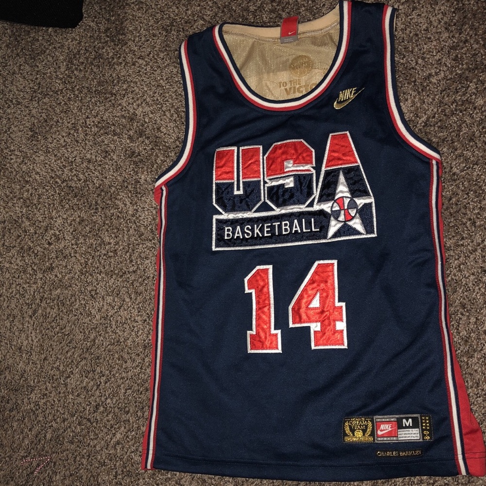 NIKE Team USA Charles Barkley Jersey